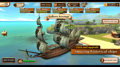 海盗战斗时代的船只内购破解版 v2.6.25 安卓无限金币版 2