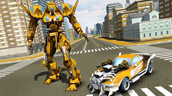汽车变形机器人游戏 v1.0 安卓版 3