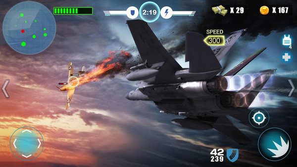 空中战争之雷霆射击中文版 v1.1.2 安卓版 2