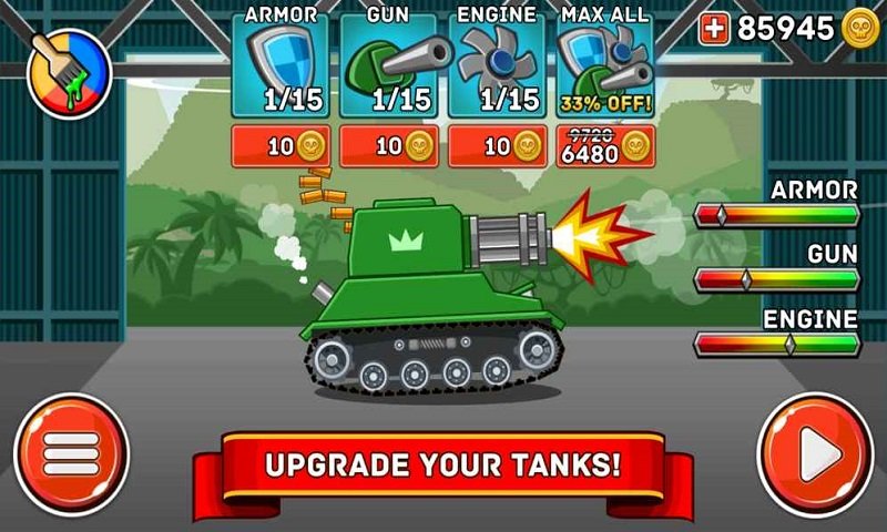 钢铁坦克大战手机版
