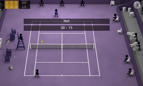 火柴人网球中文版 v2.0 安卓版1