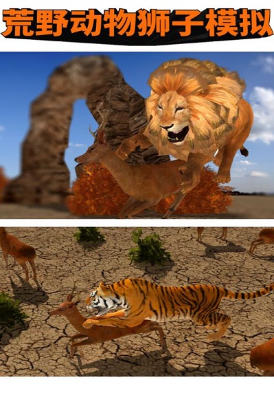 荒野动物狮子模拟游戏 v1.0 安卓版 1