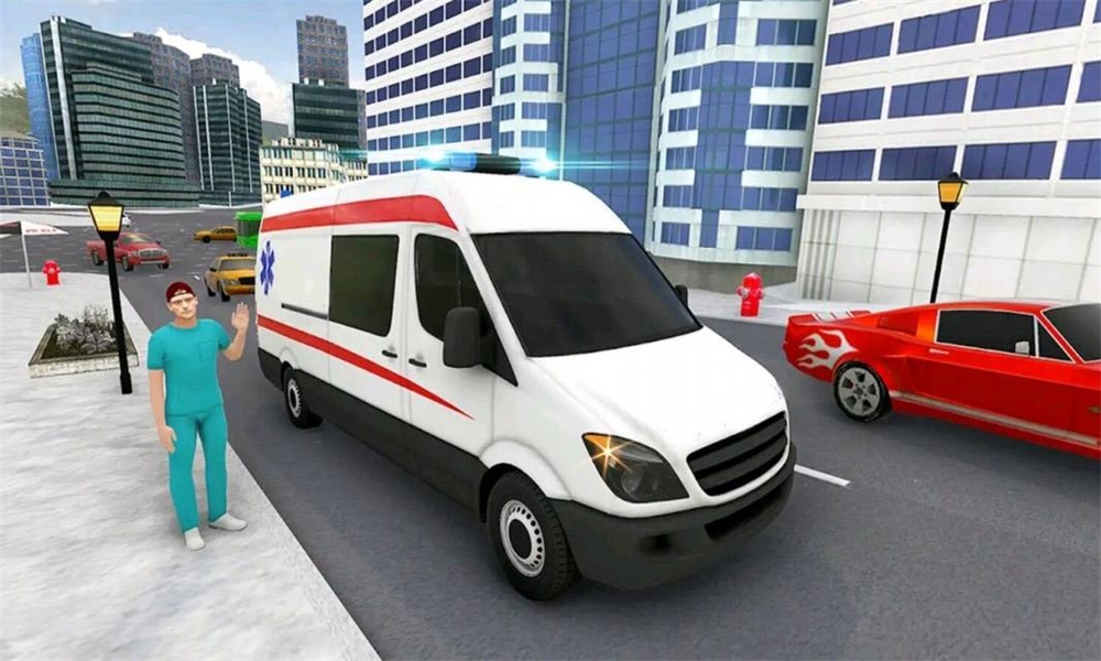 救护车模拟3D游戏 v2.0.1 安卓版 1