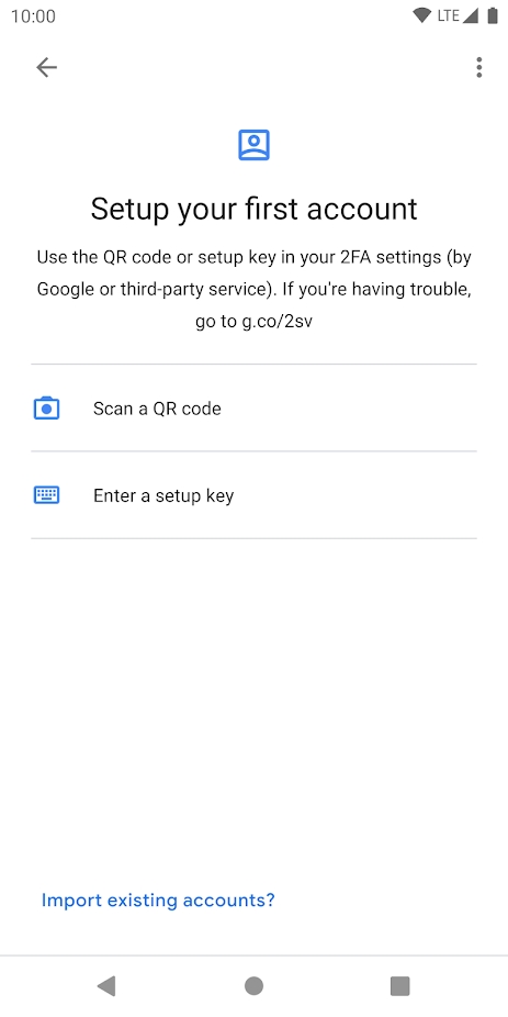 google谷歌身份验证器APP官方版 v5.20R4 安卓版 4