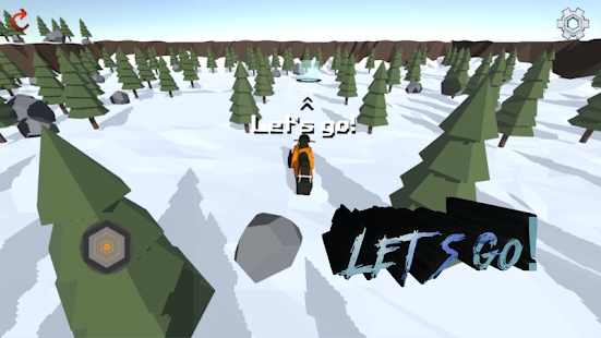 雪地车3D游戏 v1.3 安卓版 1