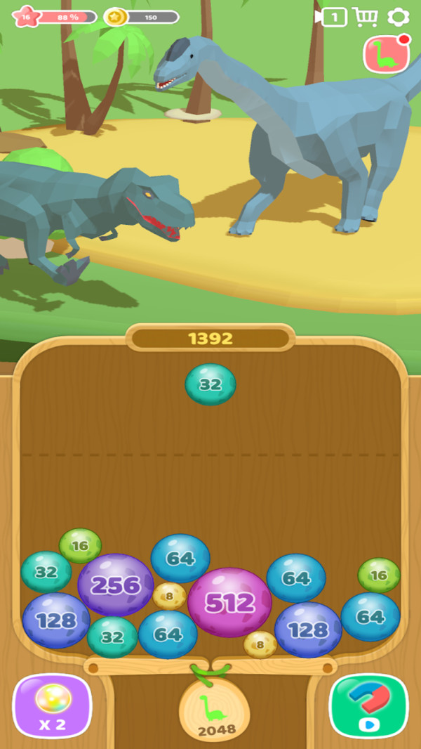 恐龙2048正式版 v1.1.0 安卓版 2