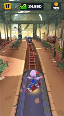 地铁跑酷滑板英雄下载正版 v0.2.0 安卓版 3