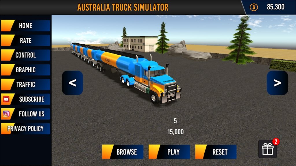 澳大利亚卡车模拟器无限金币版 v1.0 安卓版 2