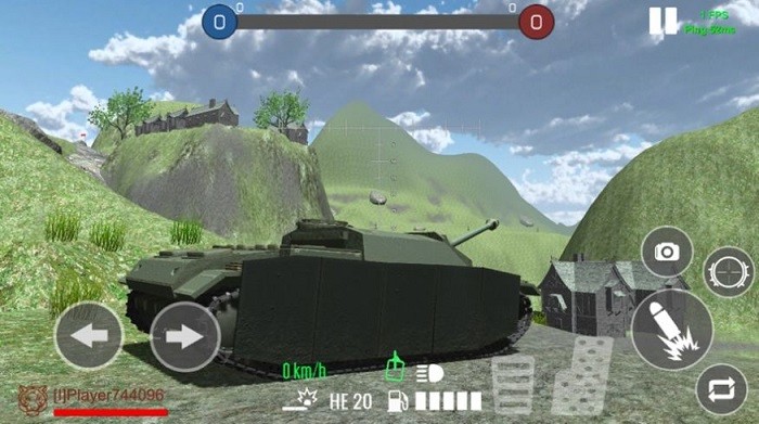 坦克模拟器5v5对决游戏 v1.0.0 安卓版 1