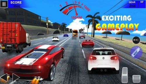 公路GT赛车狂热3D无广告版 v1.2 安卓版 1