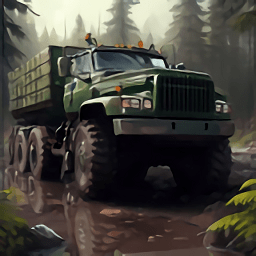 泥泞美国卡车游戏