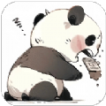熊猫吞短信小组件