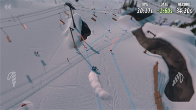 高山滑雪模拟器正版下载  V1.223 安卓版  4