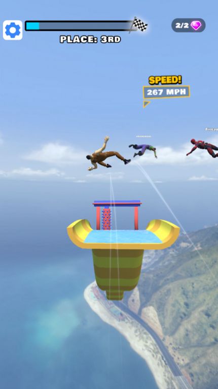 水上滑梯飞行挑战游戏下载 v1.01 3