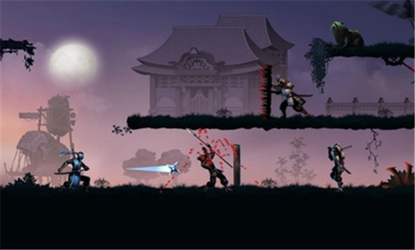 《暗影忍者dead ninja mortal shadow》是一款水墨画风的动作游戏