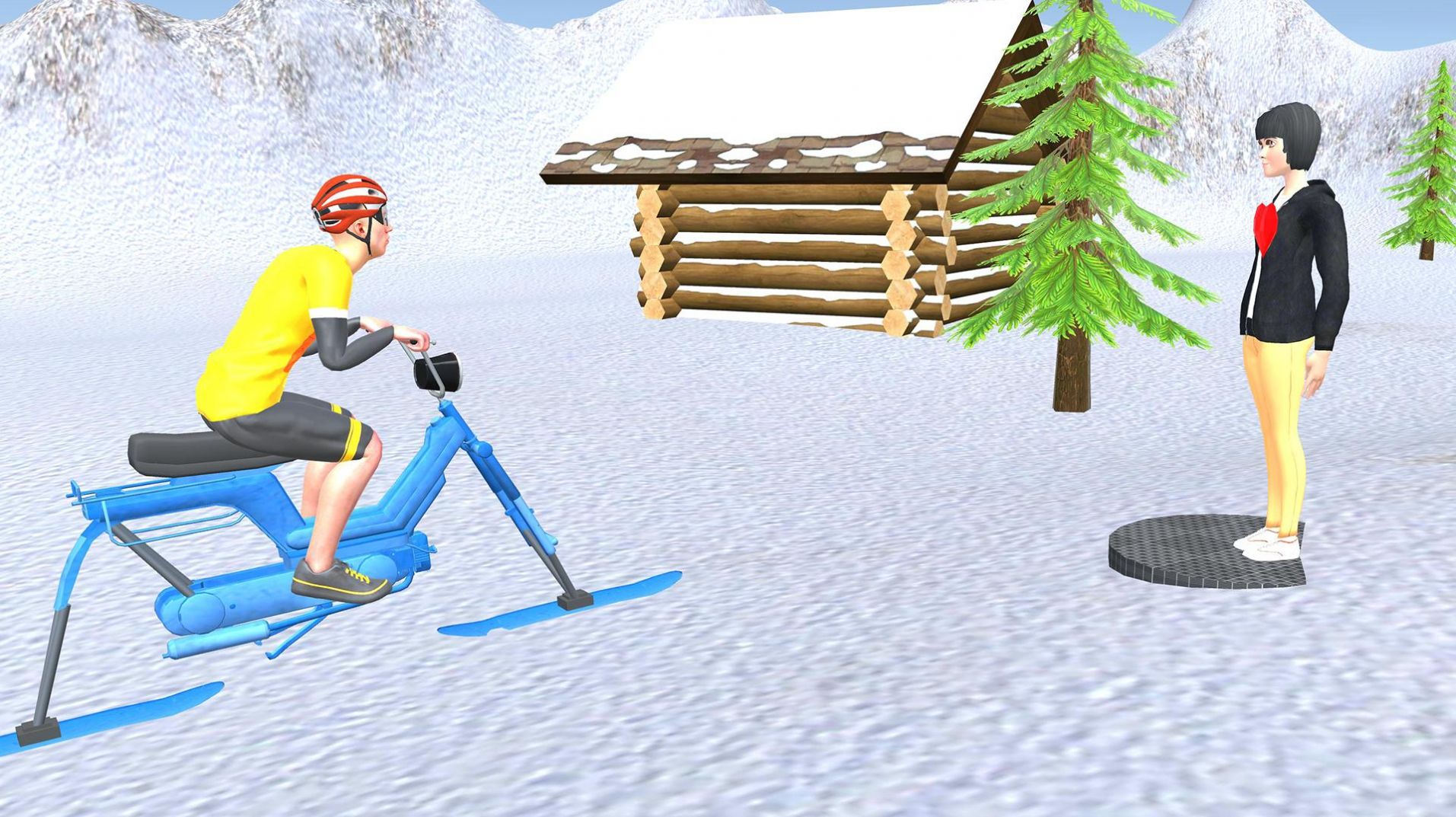 雪地自行车骑行 v0.1 安卓版 3