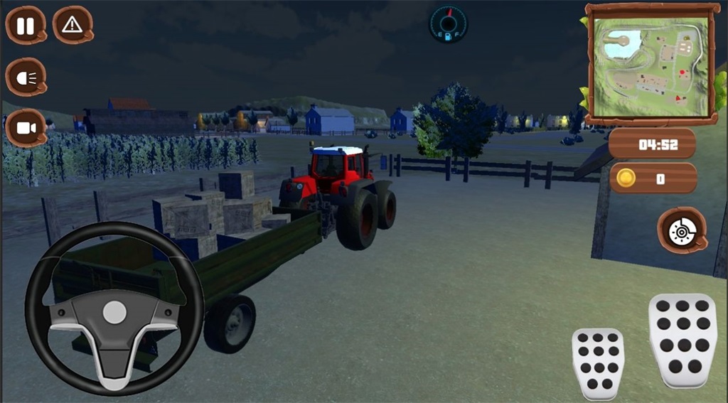拖拉机运送干草游戏 v1.0 安卓版 3