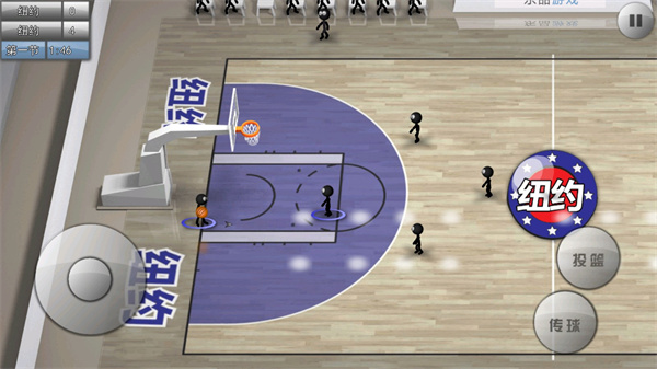 火柴人篮球中文版 v3.3.6 安卓版1