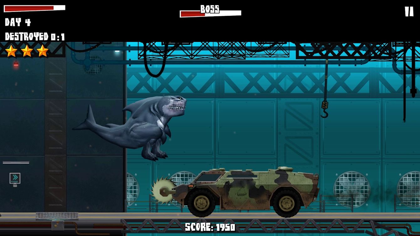 食人鲨横冲直撞无敌版 v3 安卓版 2