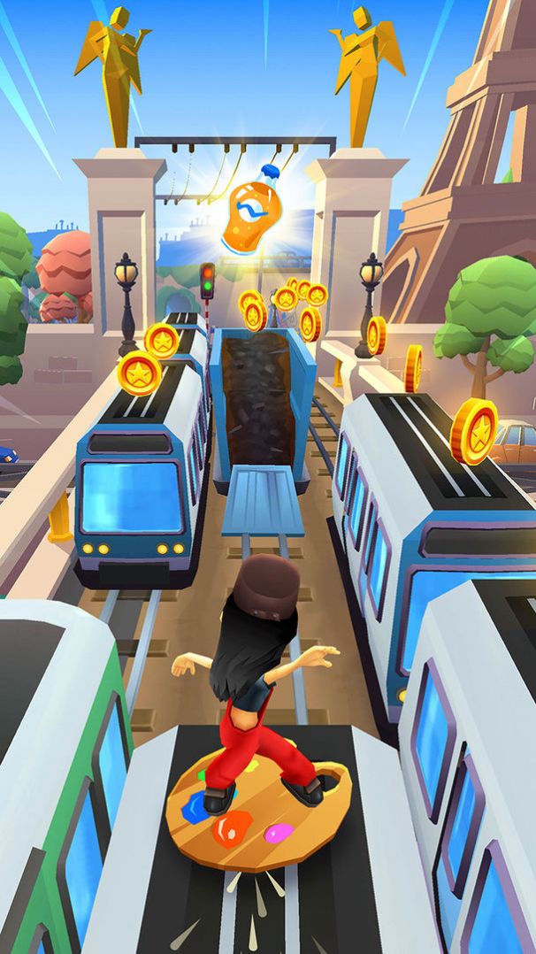 地铁跑酷赛事版本幻影滑梯 v4.04.0 安卓版 3