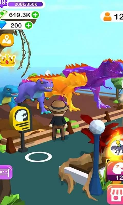 恐龙猎手之造个恐龙岛游戏最新版下载 v0.3 安卓版 3