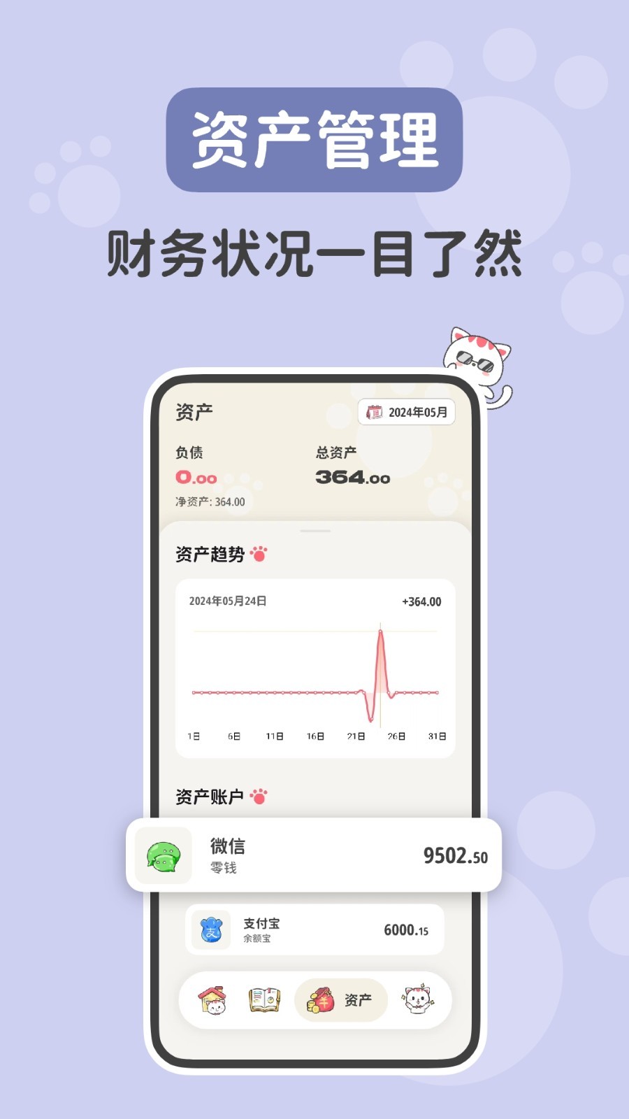 喵钱记账免费下载 v1.1.2 1